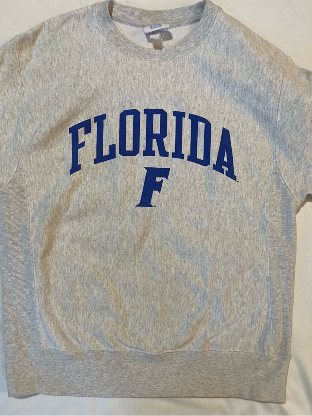 VTG Vintage Champion Gray Reverse Weave University of Florida Sweatshirt Med